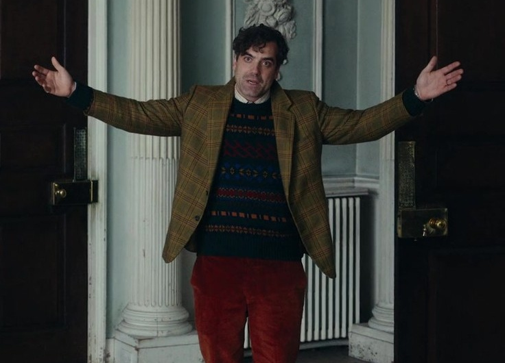Plaid Blazer of Daniel Ings as Freddy Horniman