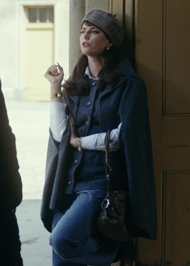 Cape Coat Worn by Kaya Scodelario as Susie Glass