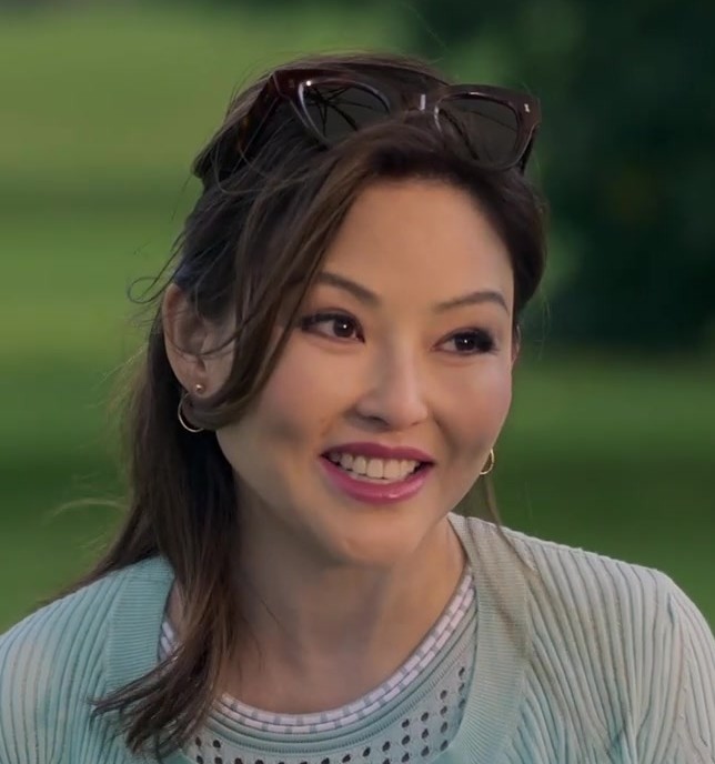 cat eye sunglasses - Elizabeth Tan (Emma Taylor) - Irish Wish (2024) Movie