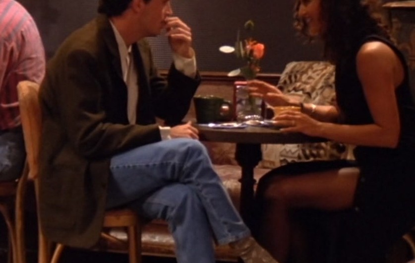 Brown Suede Loafers with Tassels Worn by Matthew Perry as Chandler Bing