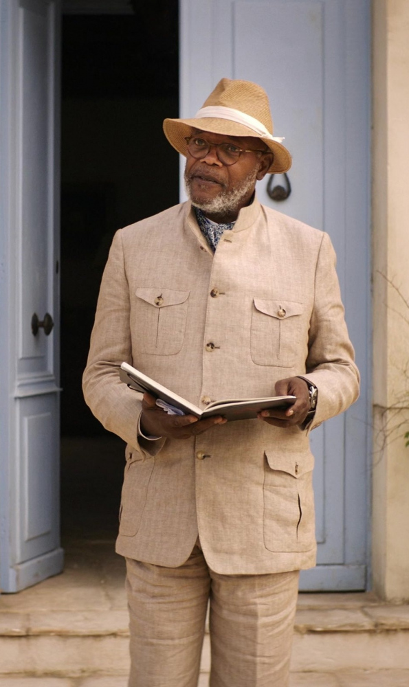 Linen Suit Jacket Worn by Samuel L. Jackson as Alfie
