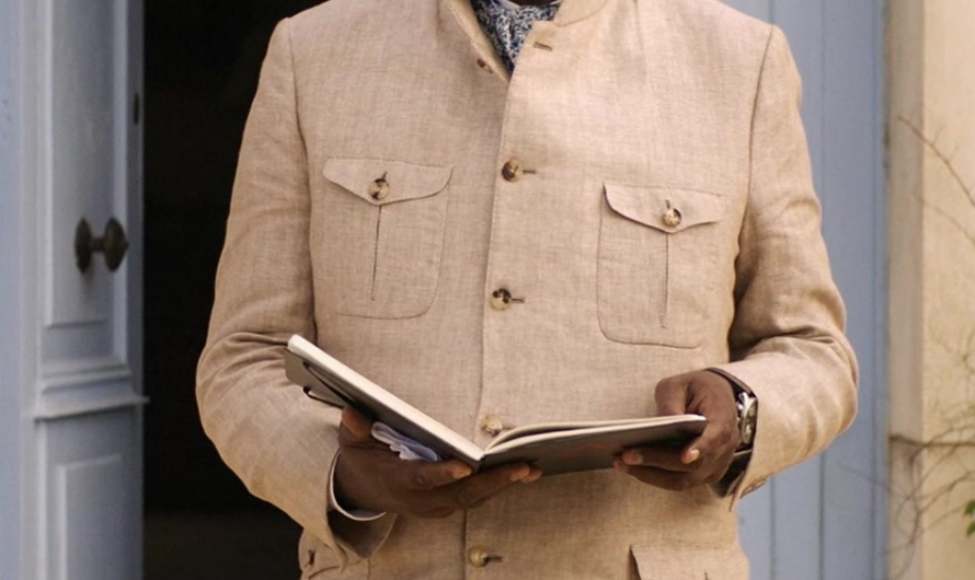 Linen Suit Jacket Worn by Samuel L. Jackson as Alfie