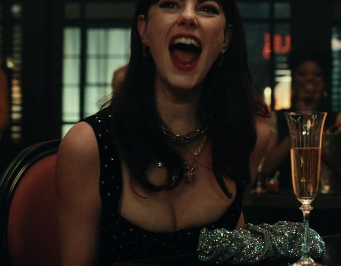 Sparkly Sequin Clutch Bag of Kaya Scodelario as Susie Glass