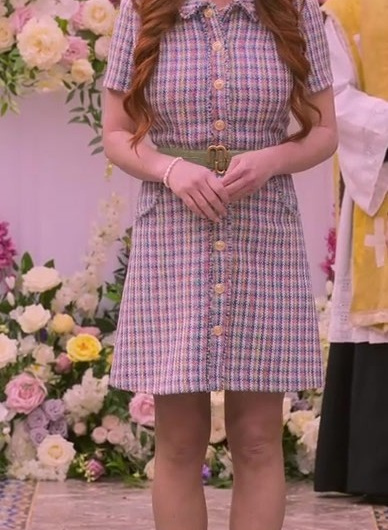 Suede Loafers with Chunky Rubber Sole Worn by Lindsay Lohan as Madeline “Maddie” Kelly