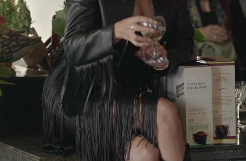 Black Leather High-Heeled Boots of Vanessa Hudgens as Ruby Collins