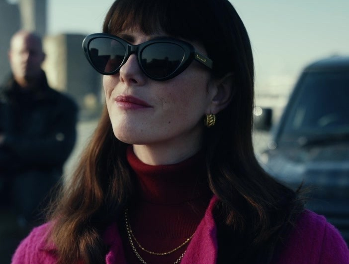 Cat Eye Oversized Sunglasses of Kaya Scodelario as Susie Glass