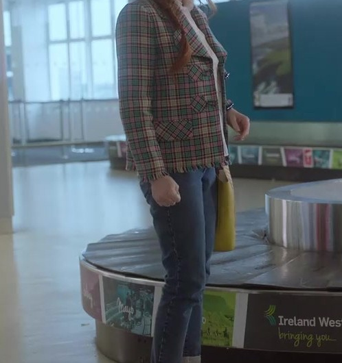 White Lace-up Sneakers Worn by Lindsay Lohan as Madeline “Maddie” Kelly