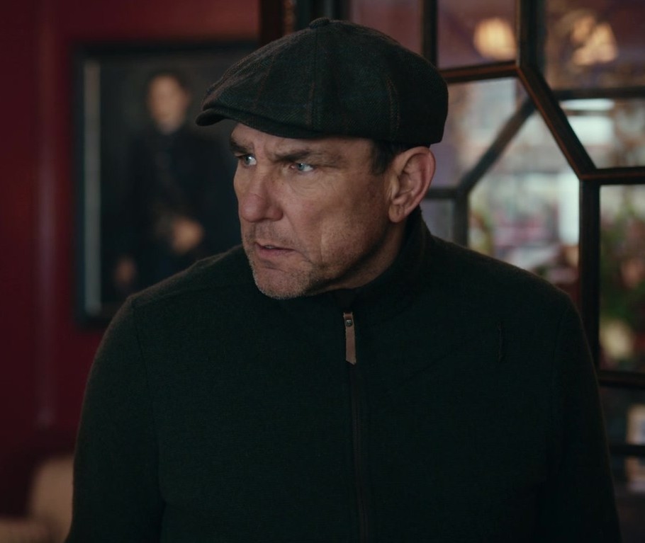 Classic Wool Blend Flat Cap Worn by Vinnie Jones as Geoff Seacombe