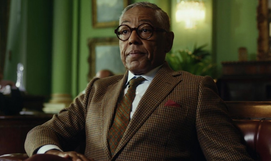 Classic Houndstooth Tweed Blazer of Giancarlo Esposito as Stanley Johnston
