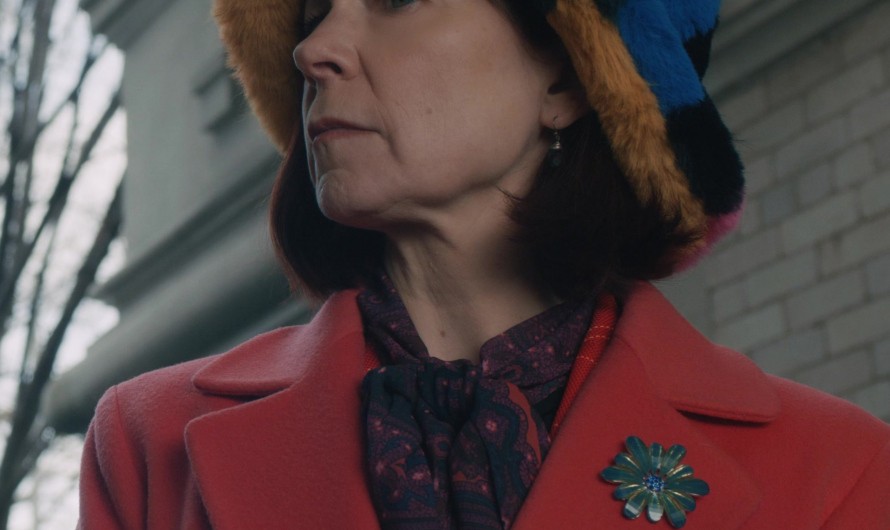 Art Deco Inspired Flower Brooch of Carrie Preston as Elsbeth Tascioni