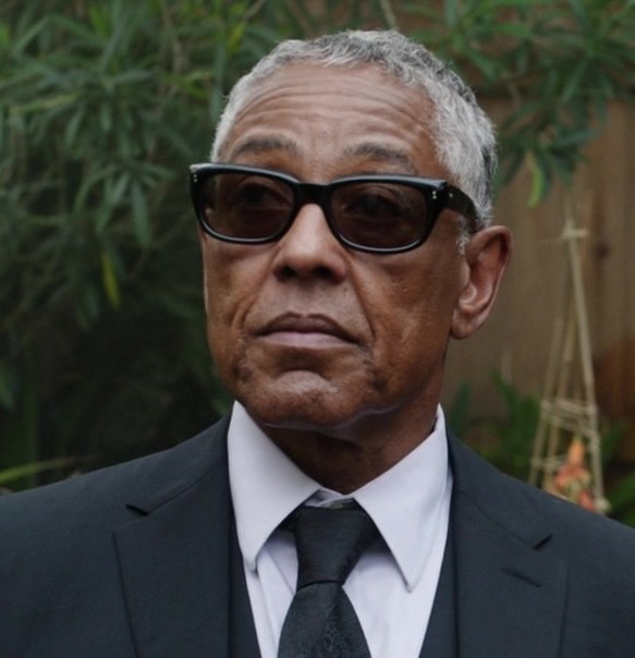 Vintage Inspired Iconic Black Sunglasses Worn by Giancarlo Esposito as Gracián "Gray" Parish