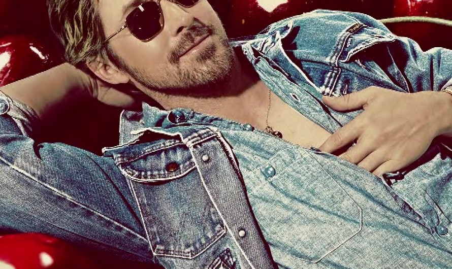 Gold Frame Aviator Sunglasses of Ryan Gosling as Guest