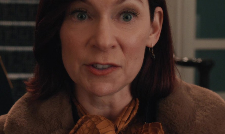 Red Ladybug Pin Brooch with Delicate Jewel Embellishments of Carrie Preston as Elsbeth Tascioni