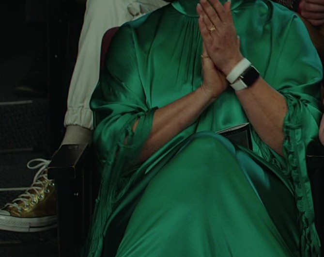 White Studded Flat Sandals Worn by Maya Rudolph as Molly Wells