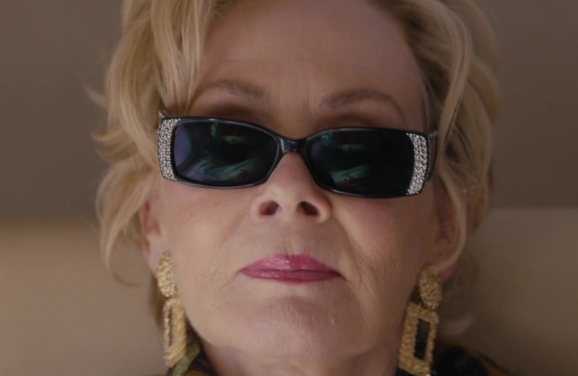 Black Sunglasses with Crystal Embellishments of Jean Smart as Deborah Vance