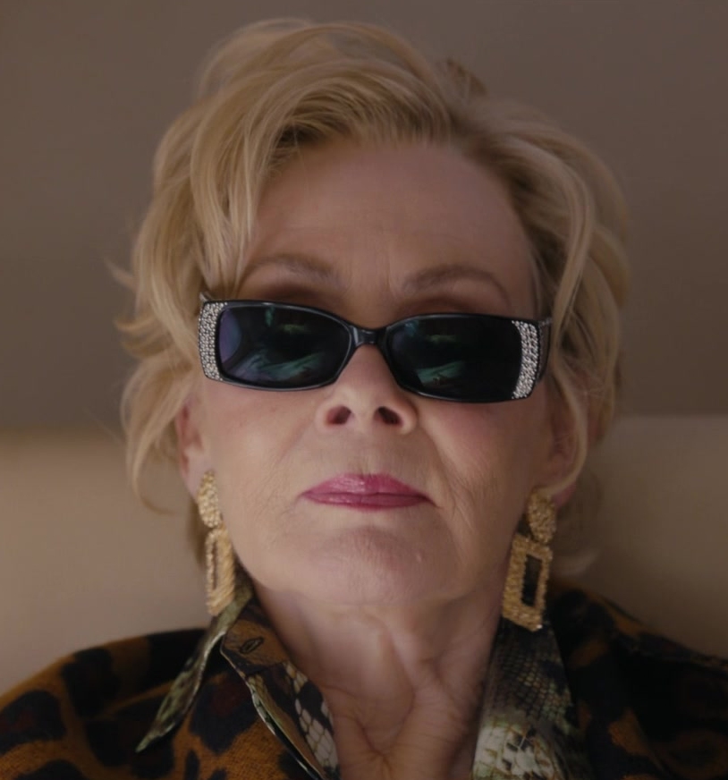 Black Sunglasses with Crystal Embellishments of Jean Smart as Deborah Vance