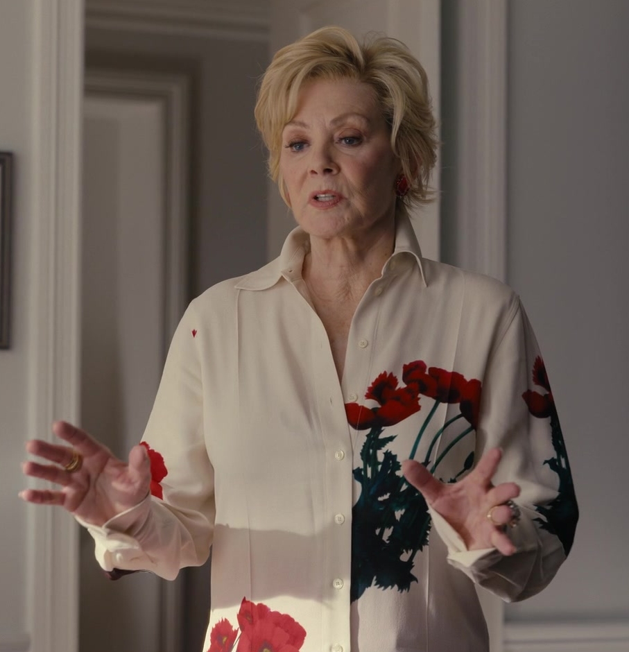 bold floral print shirt - Jean Smart (Deborah Vance) - Hacks TV Show