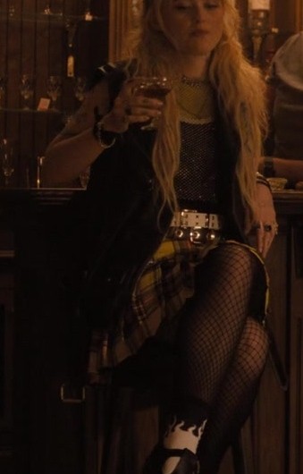 Black Fishnet Tights of Kathryn Newton as Sammy