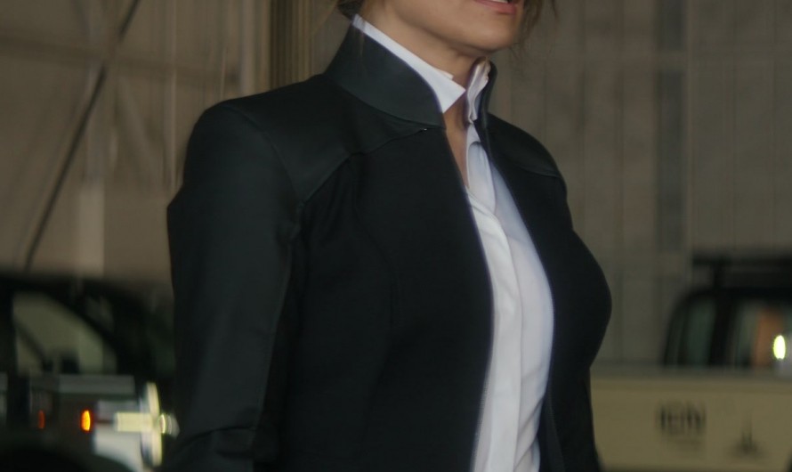 Black Jacket of Jennifer Lopez as Atlas Shepherd