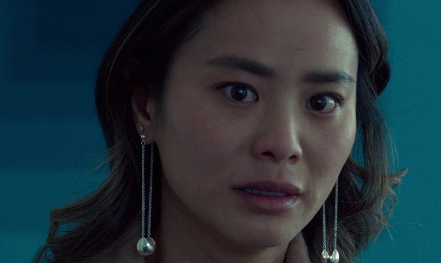Elegant Long Drop Earrings with Silver Spheres of Jamie Chung as Jasmine