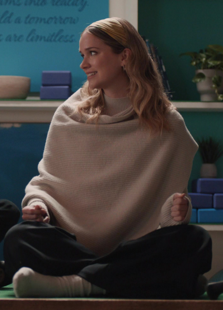 cashmere blend sweater - Elizabeth Lail (Quinn Powers) - Elsbeth TV Show
