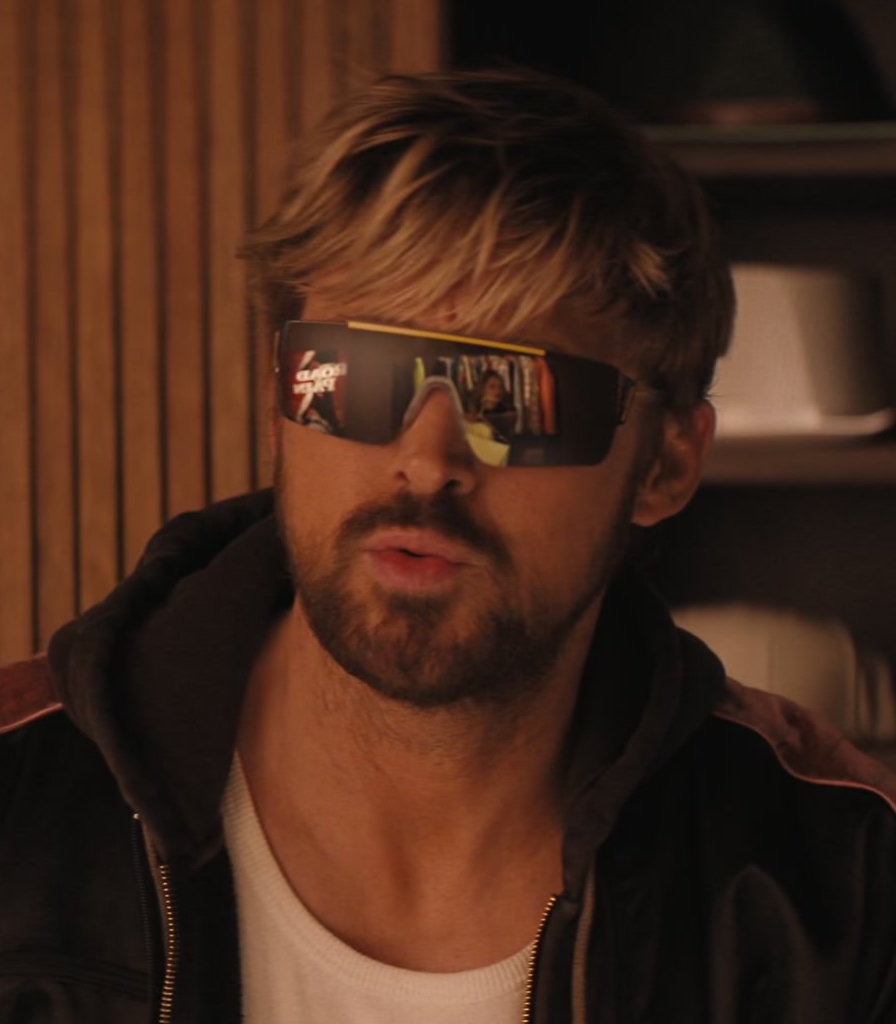 shield sunglasses - Ryan Gosling (Colt Seavers) - The Fall Guy (2024) Movie