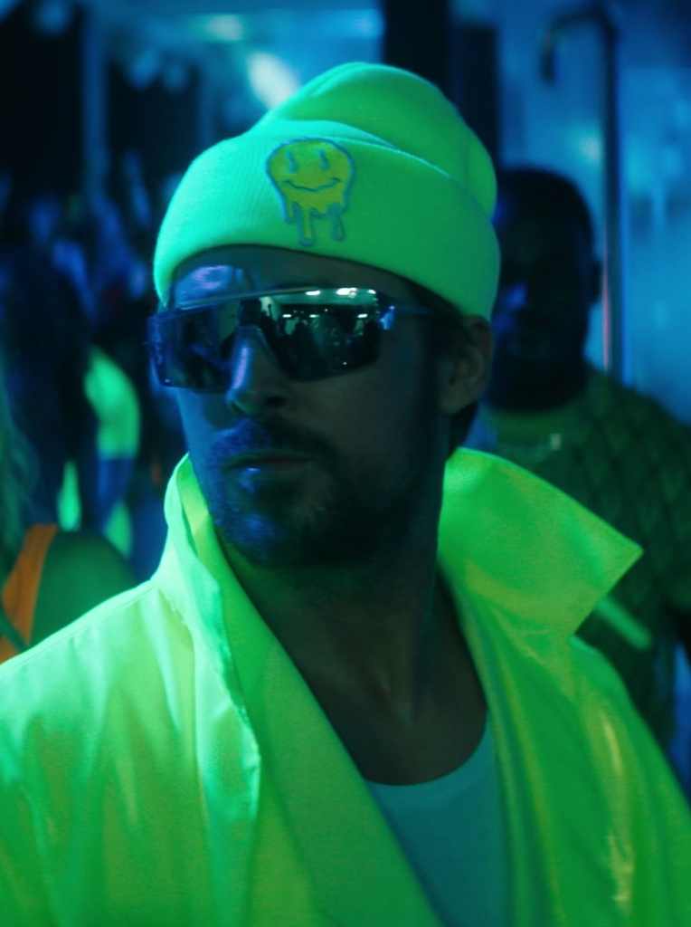 futuristic oversized sunglasses - Ryan Gosling (Colt Seavers) - The Fall Guy (2024) Movie