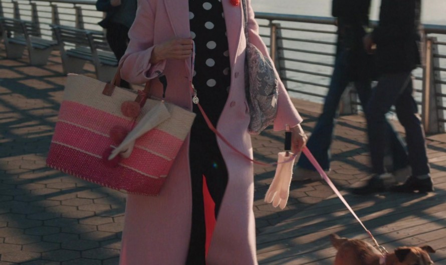 Pink Suede Pumps of Carrie Preston as Elsbeth Tascioni