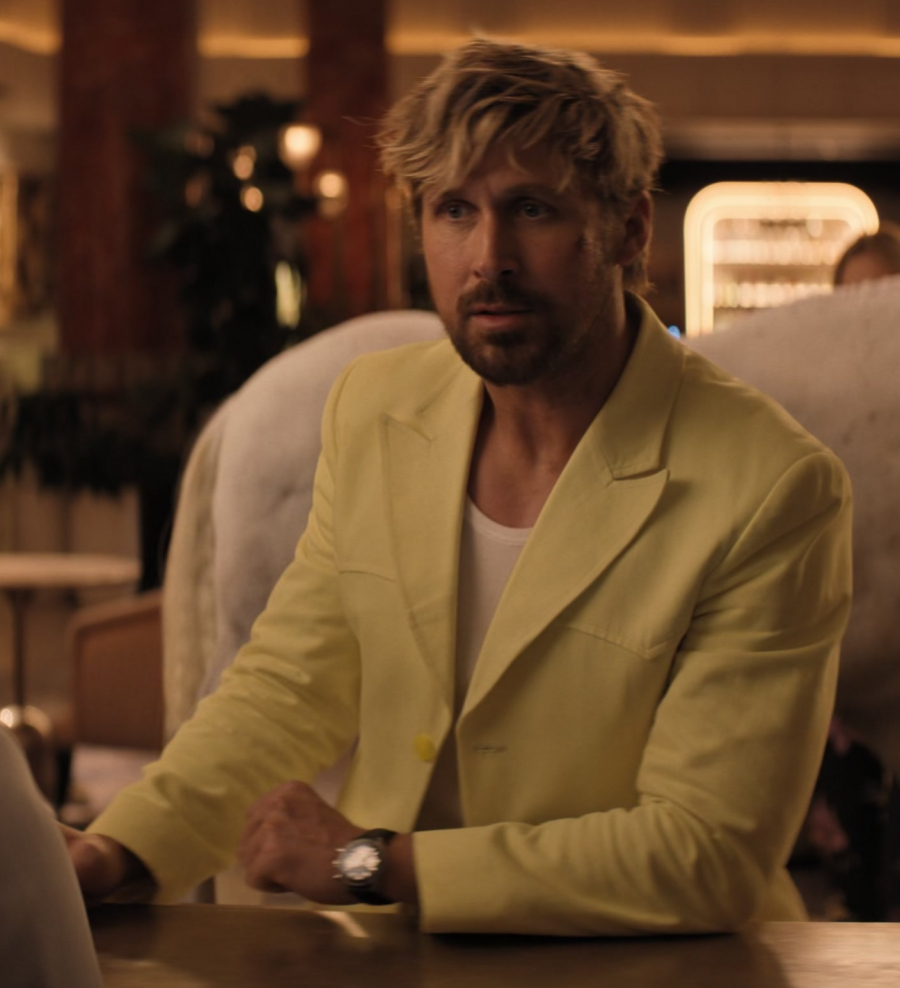 Pastel Yellow Blazer of Ryan Gosling as Colt Seavers