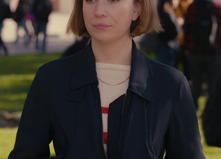 Shoulder-Pad Bomber Jacket of Hannah Einbinder as Ava Daniels