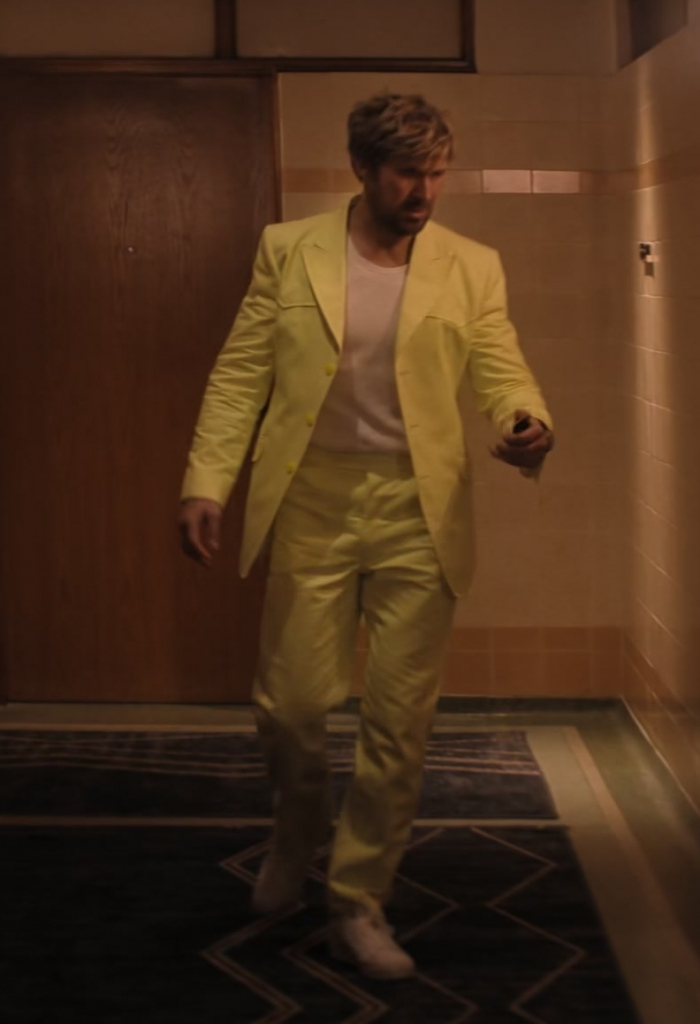 yellow pants - Ryan Gosling (Colt Seavers) - The Fall Guy (2024) Movie