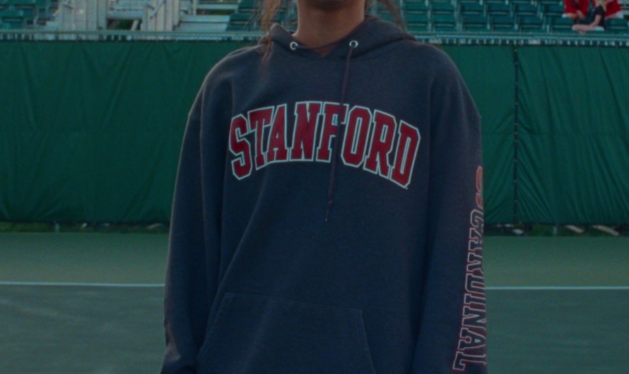 Stanford Blue Hoodie of Zendaya as Tashi Duncan