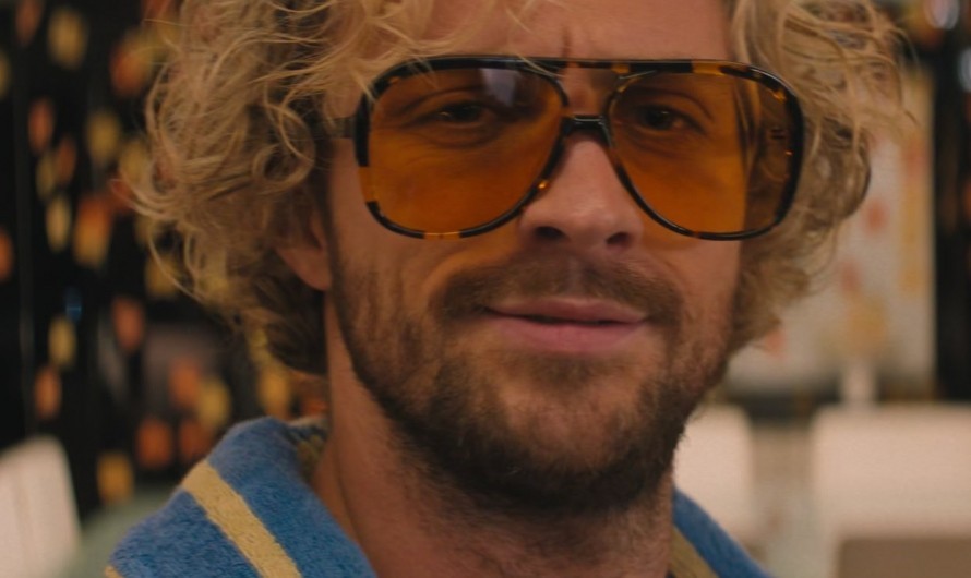 Aviator Amber-Tinted Sunglasses of Aaron Taylor-Johnson as Tom Ryder