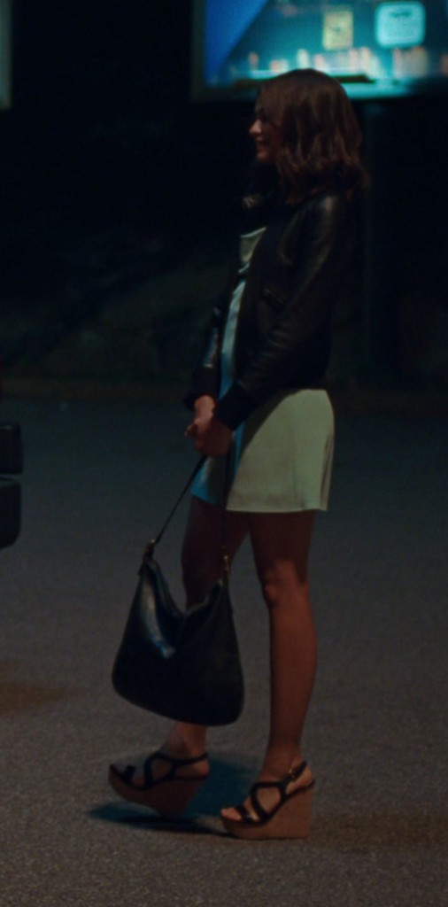 black leather handbag - Zendaya (Tashi Duncan) - Challengers (2024) Movie