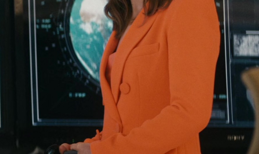 Orange Blazer of Colby Minifie as Ashley Barrett