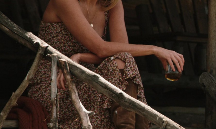 Brown Suede Knee High Boots of Kelly Reilly as Bethany “Beth” Dutton