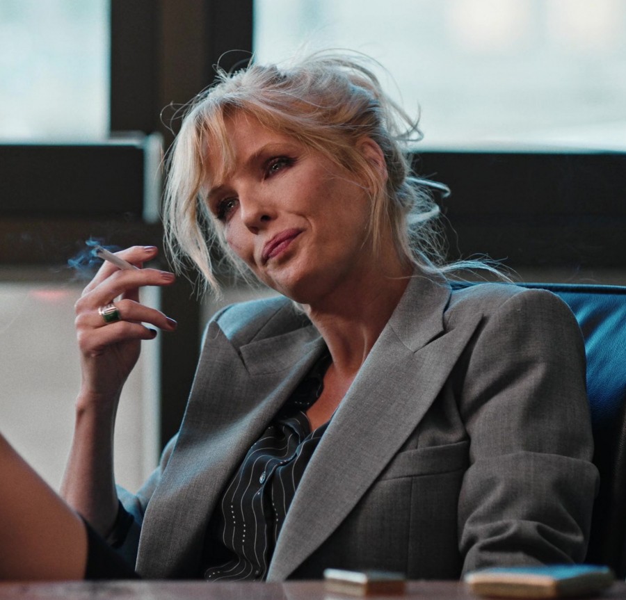 Grey Blazer of Kelly Reilly as Bethany "Beth" Dutton