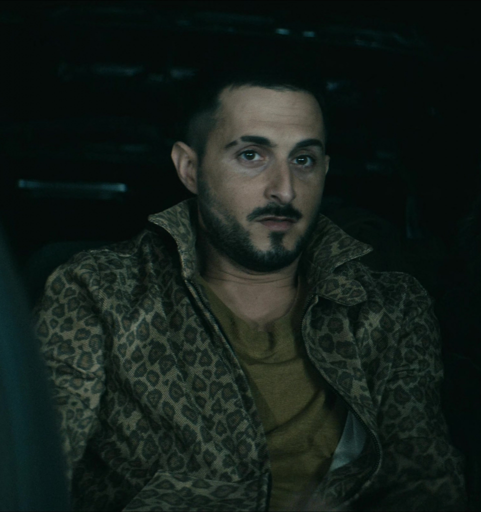 leopard print jacket - Tomer Capone (Serge / Frenchie) - The Boys TV Show