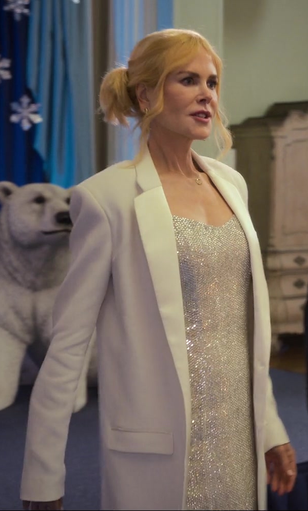 sequin mini dress - Nicole Kidman (Brooke Harwood) - A Family Affair (2024) Movie