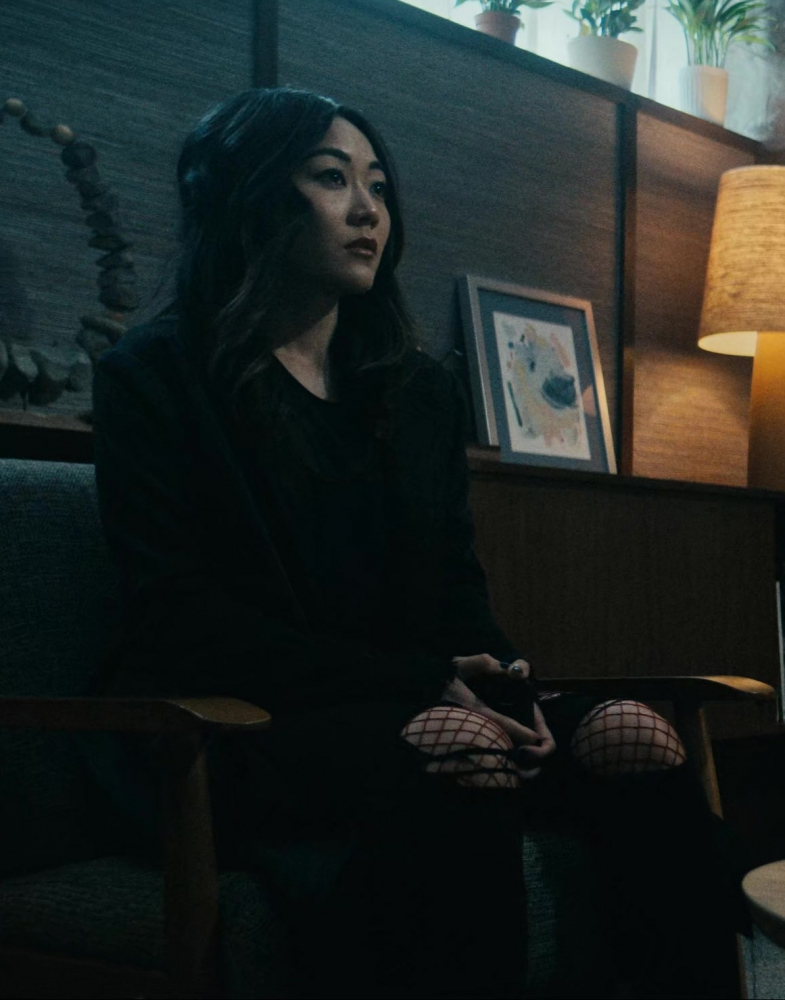 Distressed Black Jeans of Karen Fukuhara as Kimiko Miyashiro / the Female