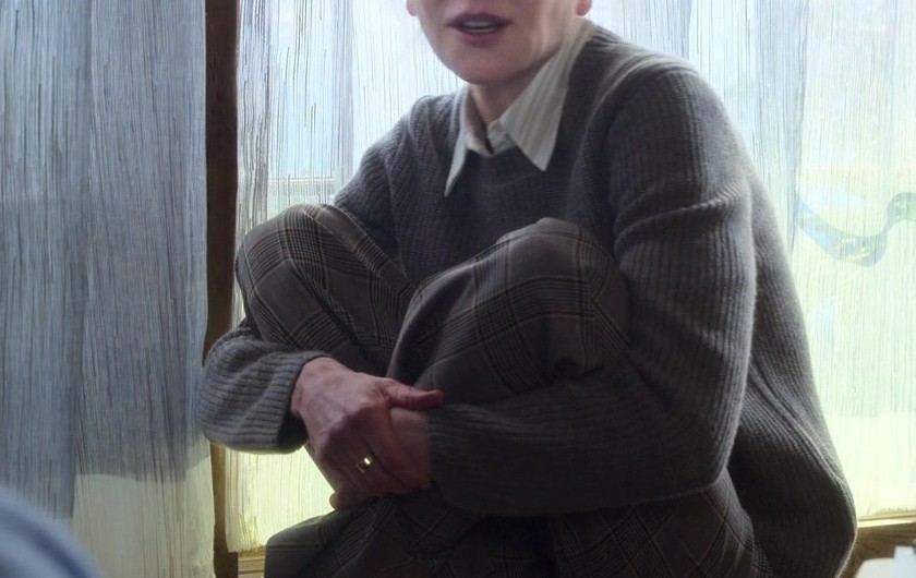 Brown Leather Loafer Shoes of Nicole Kidman as Brooke Harwood