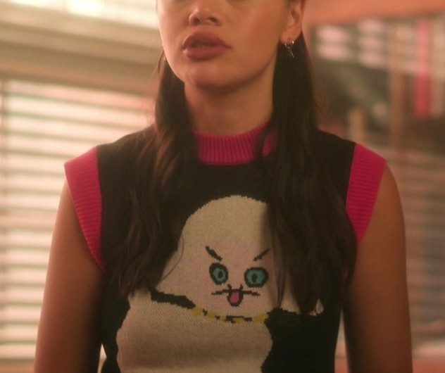 Little Lamb Knitted Vest of Malia Pyles as Minnie “Mouse” Honrada
