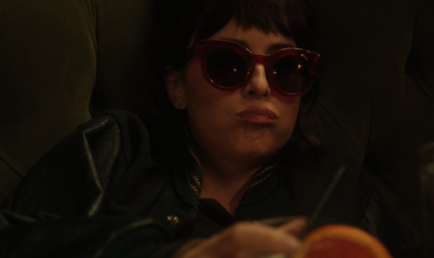 Crystal Red Sunglasses of Dakota Johnson as Lucy