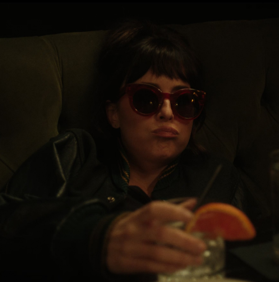 Crystal Red Sunglasses of Dakota Johnson as Lucy